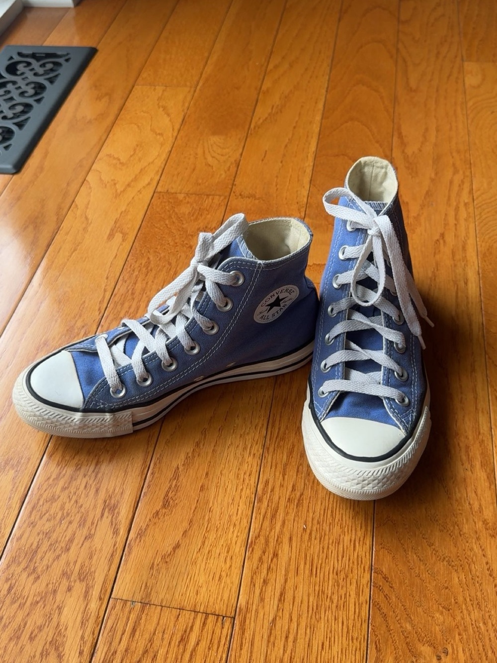 Converse Kids High-Top Sneakers in Light Blue